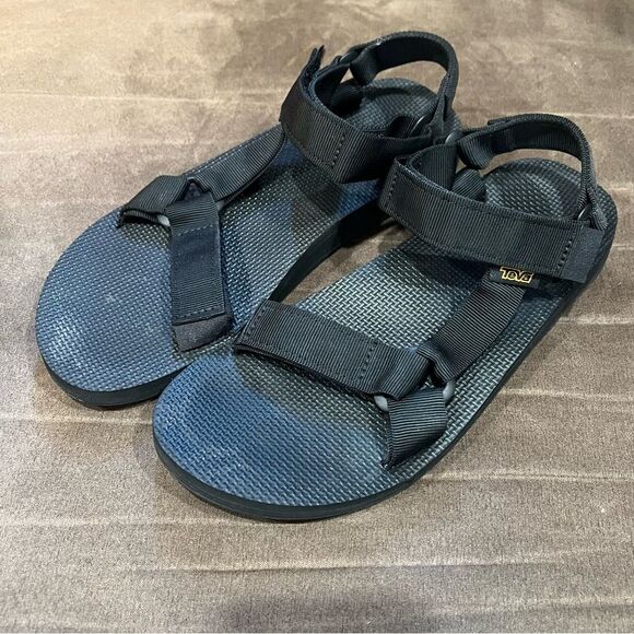 TEVA Original Universal sandal S/N 1004010 Men\'s Size 8 Black main image 7